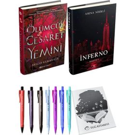 inferno Kanto I ve Ölümcül Cesaret Yemini Ciltli - Brigid Kemmerer