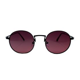 İnfiniti Ms-156C254 Siyah Yuvarlak Çerçeve Unisex Güneş Gözlüğü