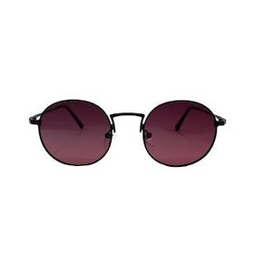 İnfiniti Ms-156C254 Siyah Yuvarlak Çerçeve Unisex Güneş Gözlüğü