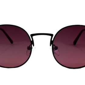 İnfiniti Ms-156C254 Siyah Yuvarlak Çerçeve Unisex Güneş Gözlüğü
