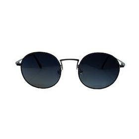İnfiniti Ms-156C754 Siyah Yuvarlak Çerçeve Unisex Güneş Gözlüğü