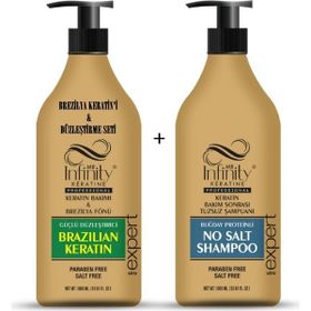 İnfinity 1000 ml Saç Düzleştirici Keratin Bakımı Tuzsuz Şampuan