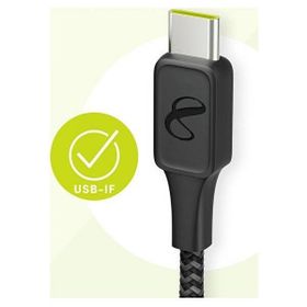 İnfinity Lab InstantConnect 1.5 m USB-C USB-C Siyah Kablo