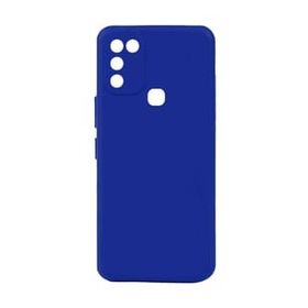 Infinix Hot 10 Play Mavi Uyumlu Silikon Kılıf