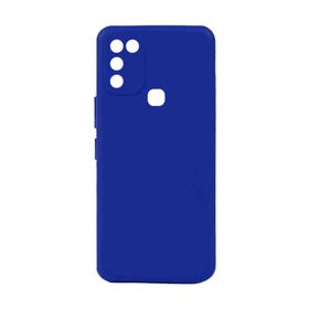Infinix Hot 10 Play Mavi Uyumlu Silikon Kılıf