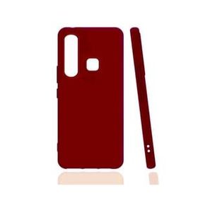 Infinix Hot 8 Kırmızı Uyumlu Silikon Kılıf