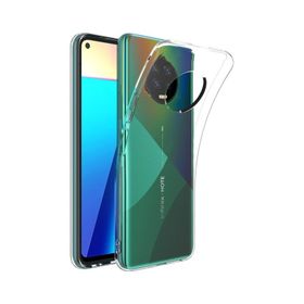 Infinix Note 7 Süper Silikon Koruma Renksiz Kılıf