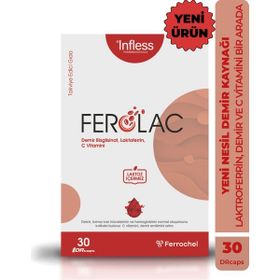 Infless Ferolac Demir Laktoferrin C Vitamini 30 Kapsül