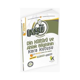 İnformal Yayınları 2023 MSÜ Din Kültürü ve Ahlak Bilgisinin Kara Kutusu Konu Özetli Dijital Çözümlü Çıkmış Soru Bankası