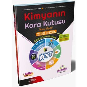 Informal Yayınları AYT Kimyanın Kara Kutusu Konu Özetli Çözümlü Soru Bankası