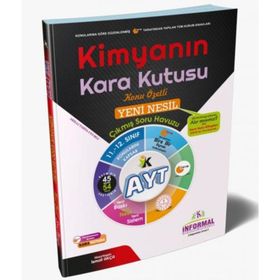 Informal Yayınları AYT Kimyanın Kara Kutusu Konu Özetli Çözümlü Soru Bankası