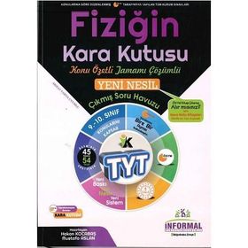 İnformal Yayınları TYT Fiziğin Kara Kutusu Konu Özetli Çözümlü Soru Bankası