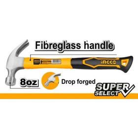 İngco 220 gr Fiberglass Saplı Çatal Çekiç