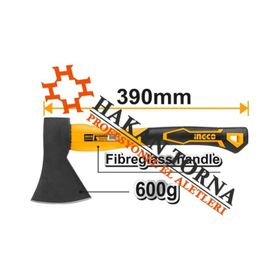 İngco 600 gr Fiberglass Saplı Balta