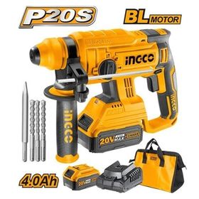 İngco CRHLI22012 20V 1000 Devir/dk 1,5j 2000 W 0,9 J 1030 Darbe/dk Lithium-Ion Şarjlı Kırıcı Delici