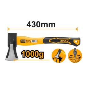 İngco HAX03010008 1000 gr Fiberglass Saplı Balta