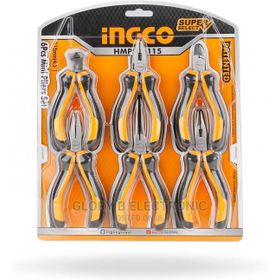 İngco HMPS06115 115 mm 6´lı Mini Kombine Pense Seti
