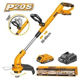 İngco ING-CGTLI20301 2x20V 4.0 Ah Li İon Akülü Tırpan