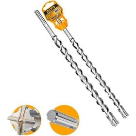 İngco ING-DBH1211203C Endüstriyel SDS Plus 12x260 mm Darbeli Matkap Ucu