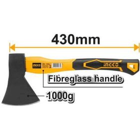 İngco ING-HAX02010008 1000 gr Fiber Glass Saplı Balta