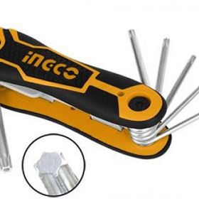 İngco ING-HHK14083 8'li Çakı Tipi Torx Anahtar Seti
