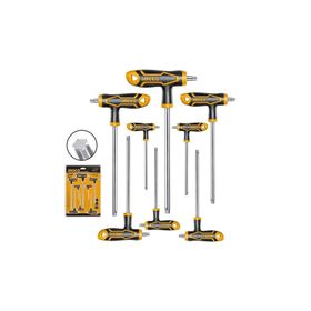 İngco ING-HHKT8083 Endüstriyel 8'li T Kollu Torx Anahtar Seti