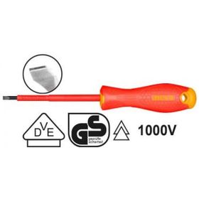 İngco ING-HISD814100 İzoleli Elektrikçi Düz Tornavida