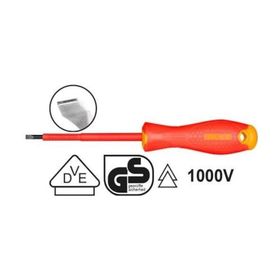 İngco ING-HISD814100 İzoleli Elektrikçi Düz Tornavida