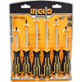 İngco ING-HKSD0628 6'lı Tornavida Seti