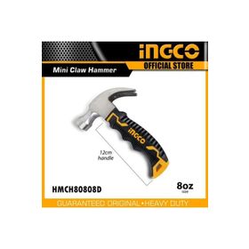 İngco ING-HMCH80808D 700 gr Fiberglass Saplı Mini Çatal Çekiç