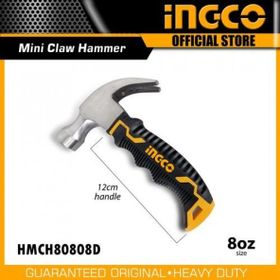 İngco ING-HMCH80808D 700 gr Fiberglass Saplı Mini Çatal Çekiç