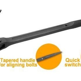 İngco ING-HRSTW19241 19x24 mm Endüstriyel Çift Taraflı Lokma Anahtarı