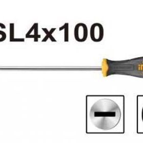 İngco ING-HS684100 Endüstriyel Mıknatıslı Düz 4 mm Tornavida