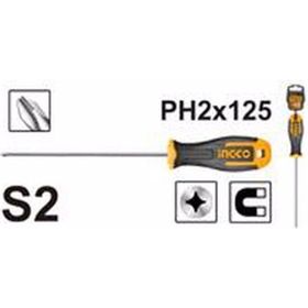 İngco ING-HS68PH2125 Endüstriyel Mıknatıslı Yıldız Tornavida