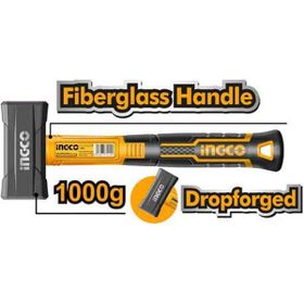 İngco ING-HSTH81802 1000 gr Endüstriyel Fiberglass Saplı Balyoz