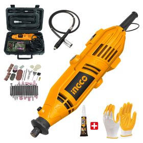 İngco MG1309 52 Parça Gravür Oyma Makinesi Dremel Taşlama Zımpara Kesme Seti