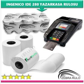 INGENİCO İDE280 100 Adet Yazarkasa-Pos Rulosu