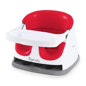 Ingenuity Poppy Red Baby Base Portatif Mama Sandalyesi