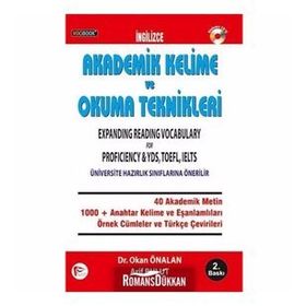 İNGILIZCE AKADEMIK KELIME VE OKUMA TEKNIKLERI - DINLEME CD`LI - OKAN ÖNALAN;ARIF BULUT