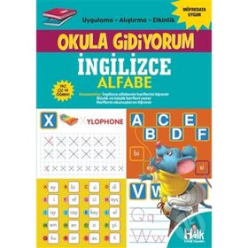 İngilizce Alfabe-Okula Gidiyorum-Kolektif