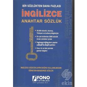 İngilizce Anahtar Sözlük - Ali Bayram Birsen Çankaya