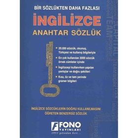 İngilizce Anahtar Sözlük - Ali Bayram Birsen Çankaya