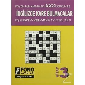 İNGİLİZCE BULMACALAR 3. KITAP - ŞULE MERİÇ
