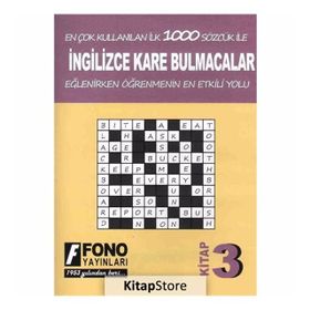 İNGİLİZCE BULMACALAR 3. KITAP - ŞULE MERİÇ