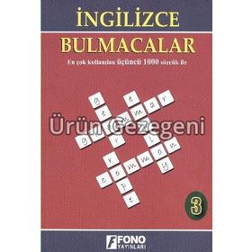 İNGİLİZCE BULMACALAR 3. KITAP - ŞULE MERİÇ