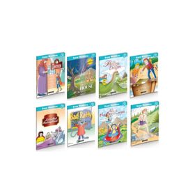 İngilizce Çocuk Hikaye Kitabı Seti Level 1 - 8 Kitap Audio - MK Publications