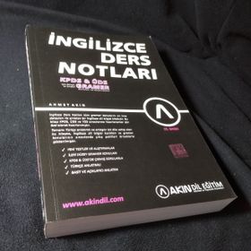 İNGİLİZCE DERS NOTLARI KPDS & ÜDS GRAMER - AHMET AKIN