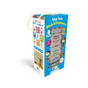İngilizce Destekli Bilgi Dolu Minik Kütüphanem 9 Kitap - Mavi Kutu - kollektif