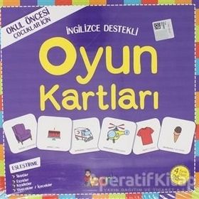 İngilizce Destekli Oyun Kartlari - Bicirik Yayinlari