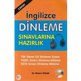 İNGILIZCE DINLEME SINAVLARINA HAZIRLIK CD'LI - EKREM SOLAK